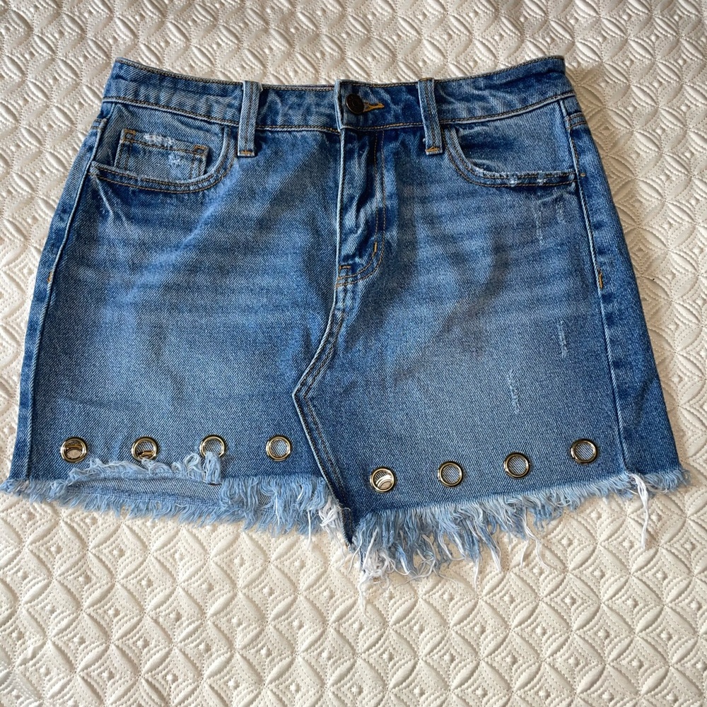 Jean skirt for sale!